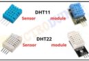 DHT11 and DHT22 Temperature and Humidity Sensor and Module