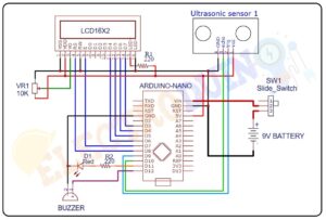 Distance Measurement using Ultrasonic Sensor and Arduino with LCD ...