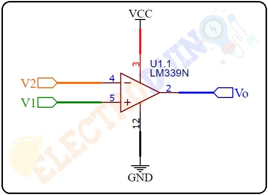 How LM339 Voltage Comparator IC Works