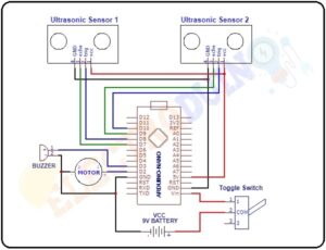 Smart Blind Stick Using Arduino and Ultrasonic Sensors » ElectroDuino