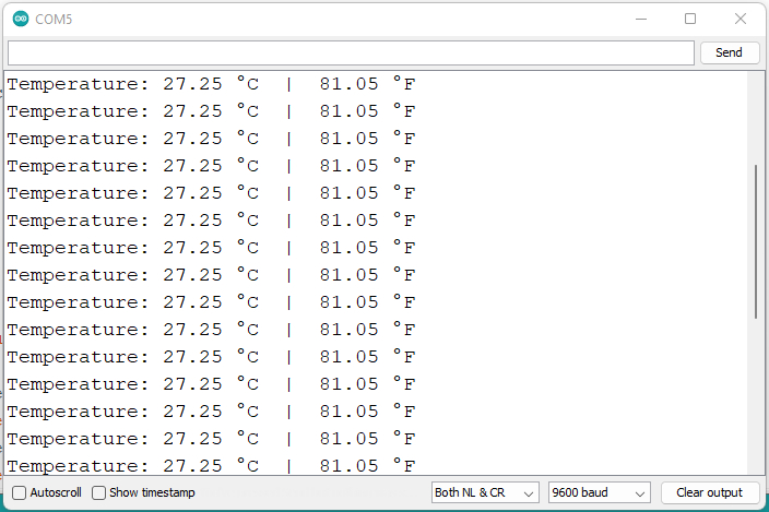 Interfacing DS18B20 Temperature Sensor Arduino