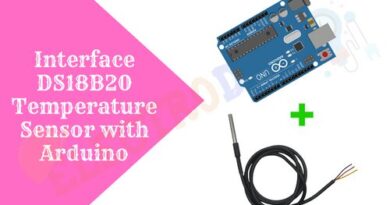 DS18B20 Temperature Sensor Arduino Circuit Diagram. How to Connect DS18B20 Temperature Sensor with Arduino