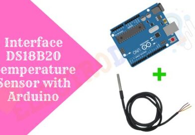 DS18B20 Temperature Sensor Arduino Circuit Diagram. How to Connect DS18B20 Temperature Sensor with Arduino