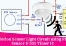 Motion Sensor Light using PIR Sensor and 555 Timer IC, Introduction to the Motion Sensor Light Circuit, Project Concept, Block Diagram, Components Required, Circuit Diagram, and Working Principle