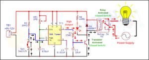 Time Delay Circuit using 555 Timer IC » ElectroDuino